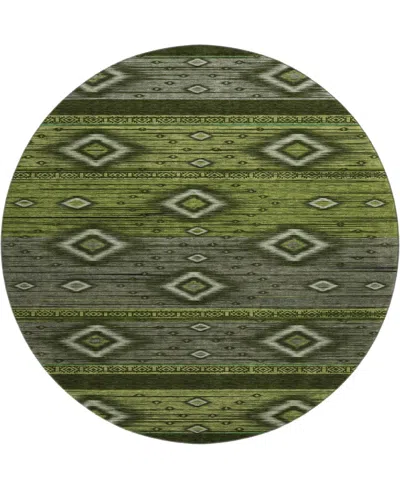 Addison Mayfield Amf1943 8'x8' Round In Green