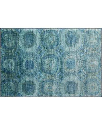 Addison Mayfield Amf1944 1'8"x2'6" Area Rug In Blue