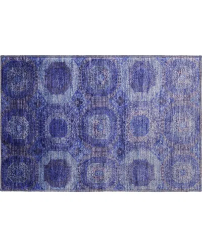 Addison Mayfield Amf1944 1'8"x2'6" Area Rug In Blue