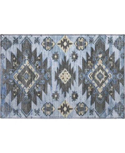 Addison Mayfield Amf1945 1'8"x2'6" Area Rug In Blue