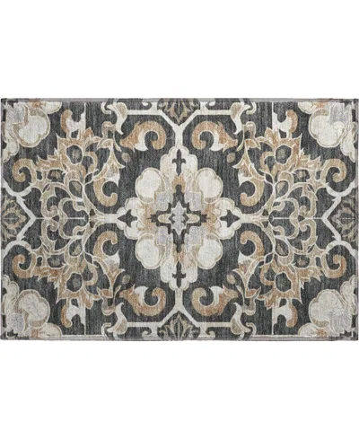 Addison Mayfield Amf1947 1'8"x2'6" Area Rug In Gray