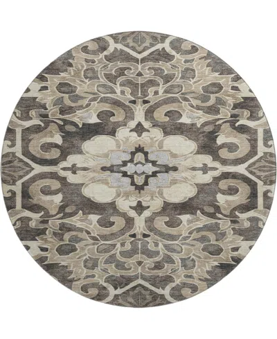 Addison Mayfield Amf1947 8'x8' Round In Gray