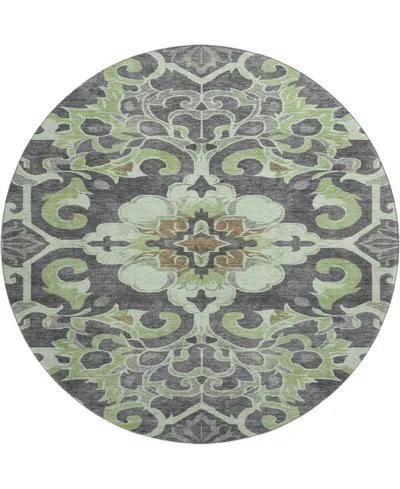 Addison Mayfield Amf1947 8'x8' Round In Multi