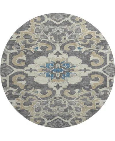 Addison Mayfield Amf1947 8'x8' Round In Multi