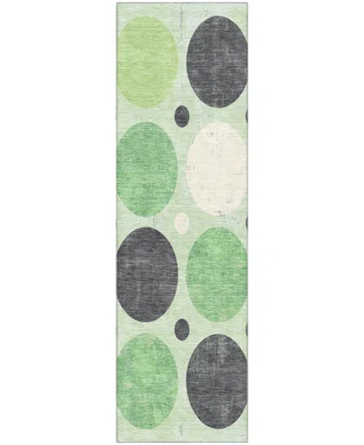 Addison Mayfield Amf1949 2'3"x7'6" Runner In Green