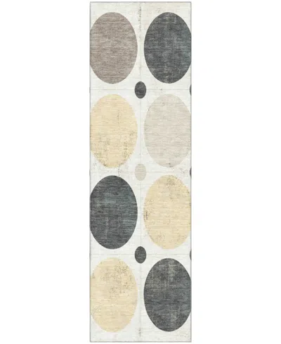 Addison Mayfield Amf1949 2'3"x7'6" Runner In Gray