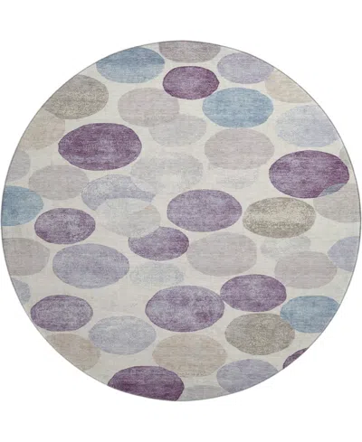 Addison Mayfield Amf1951 8'x8' Round In Multi
