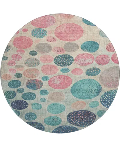 Addison Mayfield Amf1952 8'x8' Round In Multi