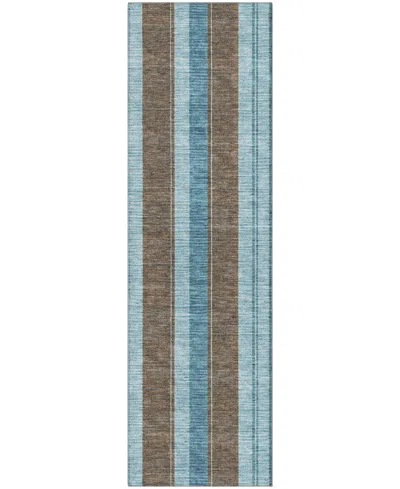 Addison Mayfield Amf1954 2'3"x7'6" Runner In Brown