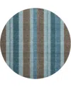 Addison Mayfield Amf1954 8'x8' Round In Multi