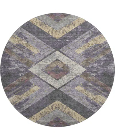 Addison Mayfield Amf1955 8'x8' Round In Multi