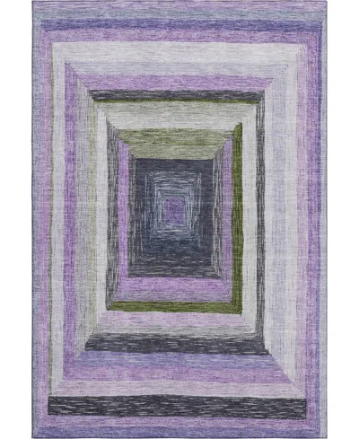 Addison Mayfield Amf1957 10'x14' Area Rug In Purple