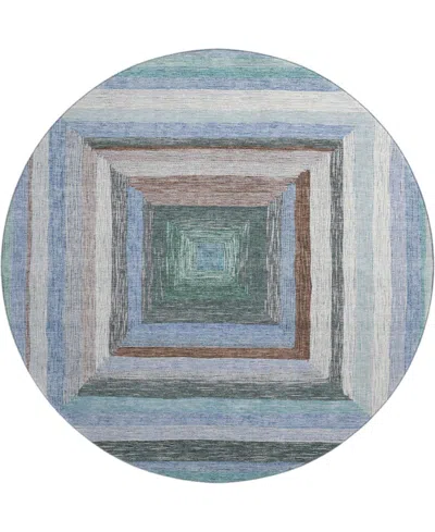 Addison Mayfield Amf1957 8'x8' Round In Multi