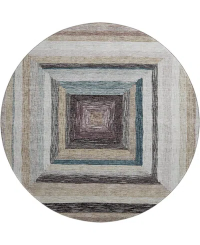 Addison Mayfield Amf1957 8'x8' Round In Gray