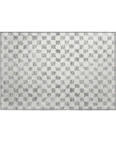 Addison Mayfield Amf1958 1'8"x2'6" Area Rug In Gray