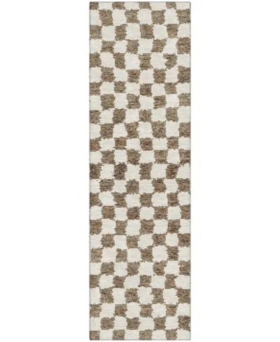 Addison Mayfield Amf1958 2'3"x7'6" Runner In Brown