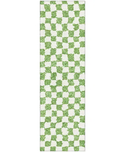 Addison Mayfield Amf1958 2'3"x7'6" Runner In Green