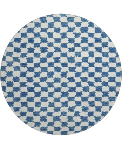 Addison Mayfield Amf1958 8'x8' Round In Blue
