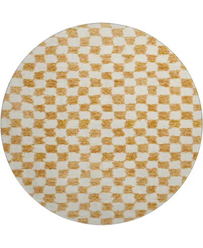 Addison Mayfield Amf1958 8'x8' Round In Orange