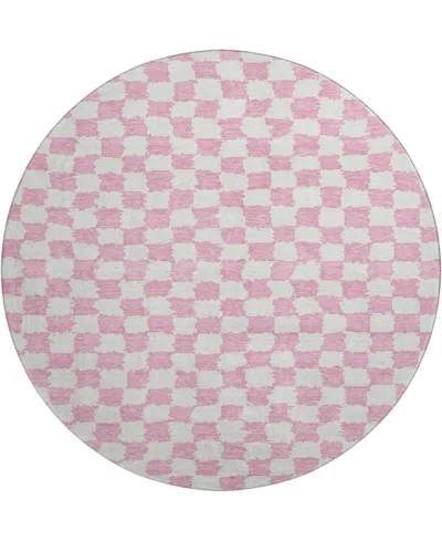 Addison Mayfield Amf1958 8'x8' Round In Pink