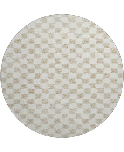 Addison Mayfield Amf1958 8'x8' Round In Neutral