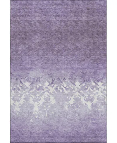 Addison Mayfield Amf1959 3'x5' Area Rug In Purple