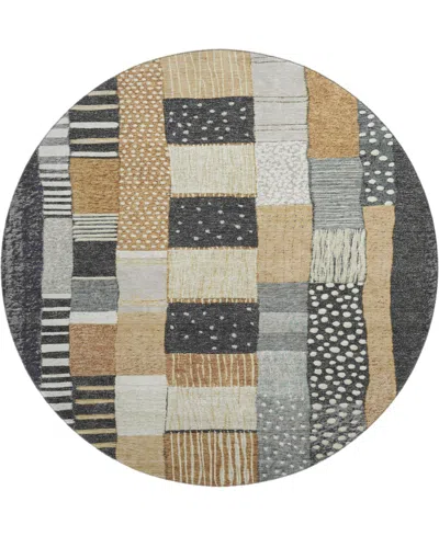 Addison Mayfield Amf1960 8'x8' Round In Multi