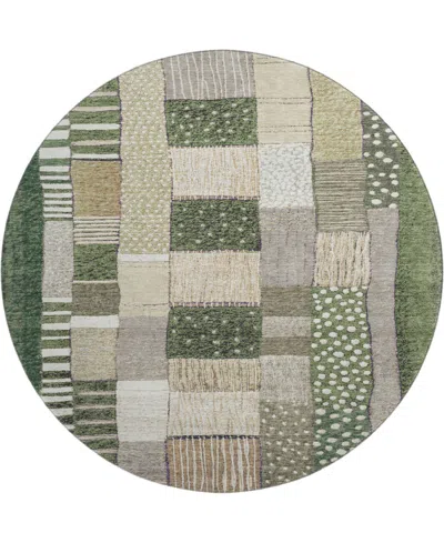 Addison Mayfield Amf1960 8'x8' Round In Multi