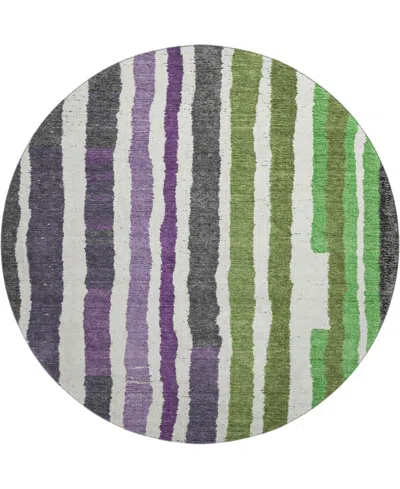 Addison Mayfield Amf1961 8'x8' Round In Multi