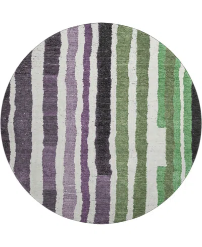Addison Mayfield Amf1961 8'x8' Round In Multi