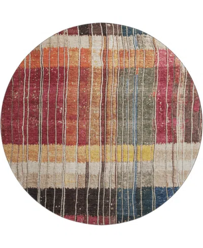 Addison Mayfield Amf1962 8'x8' Round In Multi