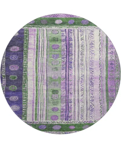 Addison Mayfield Amf1963 8'x8' Round In Multi