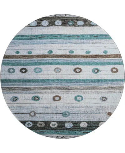 Addison Mayfield Amf1964 8'x8' Round In Multi
