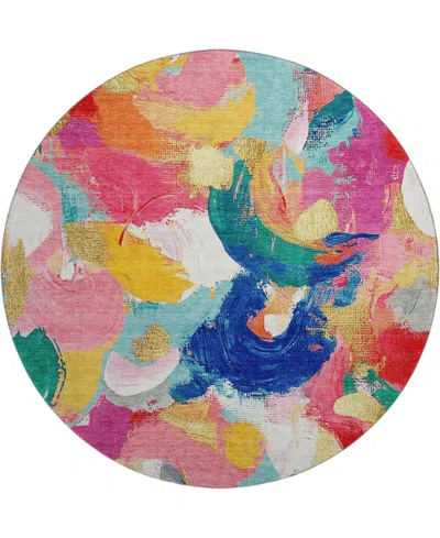 Addison Mayfield Amf1965 8'x8' Round In Multi