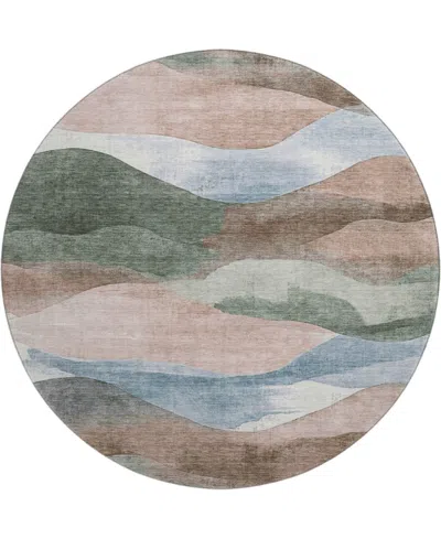 Addison Mayfield Amf1966 8'x8' Round In Multi