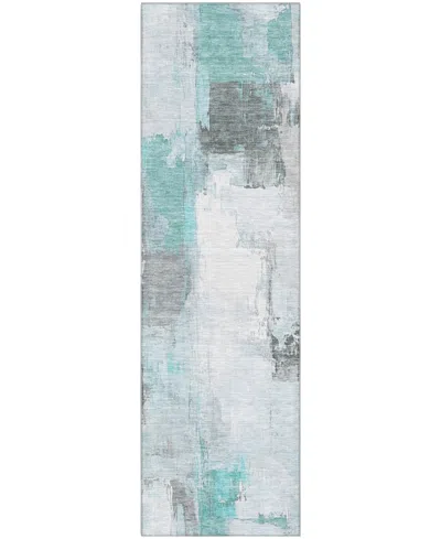 Addison Mayfield Amf1967 2'3"x7'6" Runner In Blue