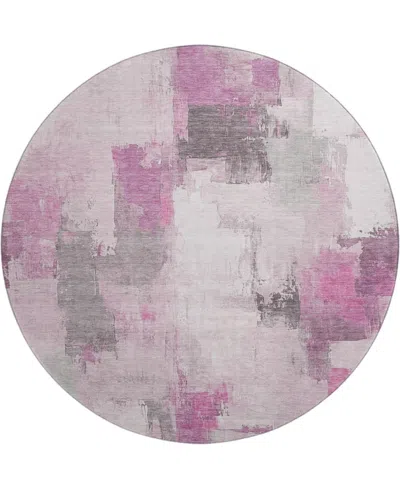 Addison Mayfield Amf1967 8'x8' Round In Pink