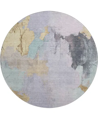 Addison Mayfield Amf1968 8'x8' Round In Blue