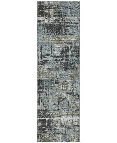Addison Mayfield Amf1969 2'3"x7'6" Runner In Gray