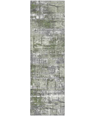 Addison Mayfield Amf1969 2'3"x7'6" Runner In Gray