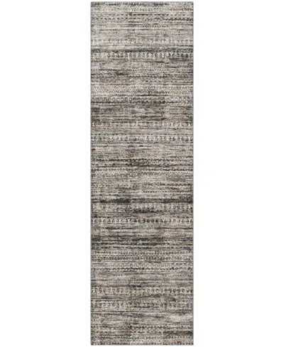 Addison Mayfield Amf1971 2'3"x7'6" Runner In Gray
