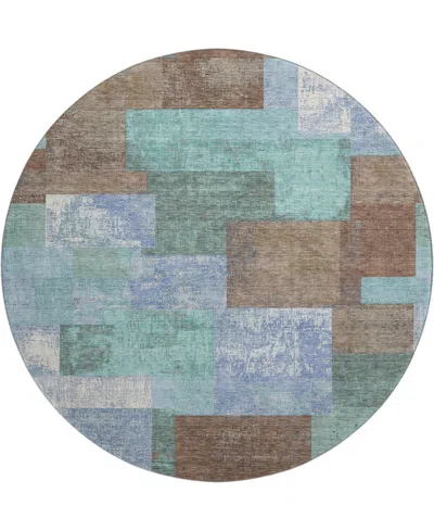 Addison Mayfield Amf1974 8'x8' Round In Multi