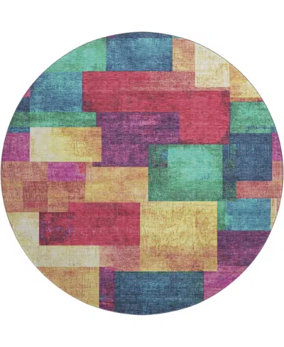 Addison Mayfield Amf1974 8'x8' Round In Multi