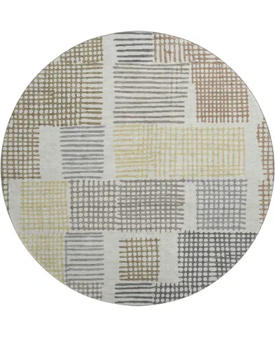 Addison Mayfield Amf1975 8'x8' Round In Multi