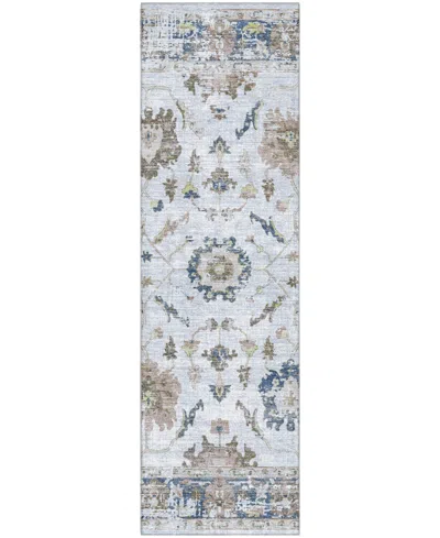Addison Mayfield Amf1976 2'3"x7'6" Runner In Gray