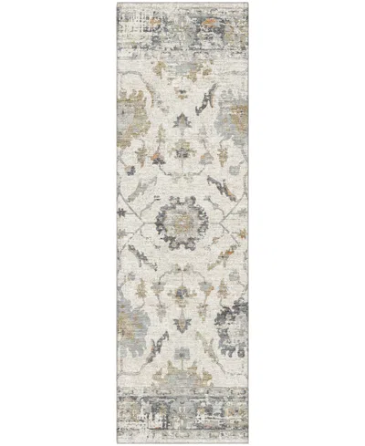 Addison Mayfield Amf1976 2'3"x7'6" Runner In Gray