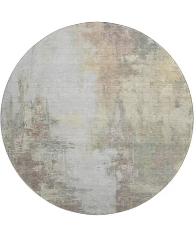Addison Mayfield Amf1977 8'x8' Round In Brown
