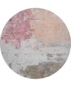 Addison Mayfield Amf1978 8'x8' Round In Multi