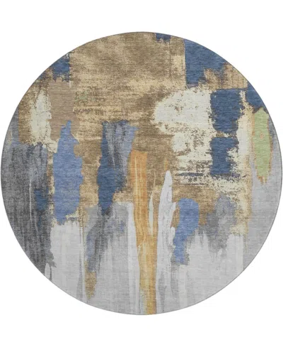 Addison Mayfield Amf1979 8'x8' Round In Multi