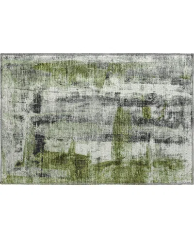 Addison Mayfield Amf1982 1'8"x2'6" Area Rug In Green